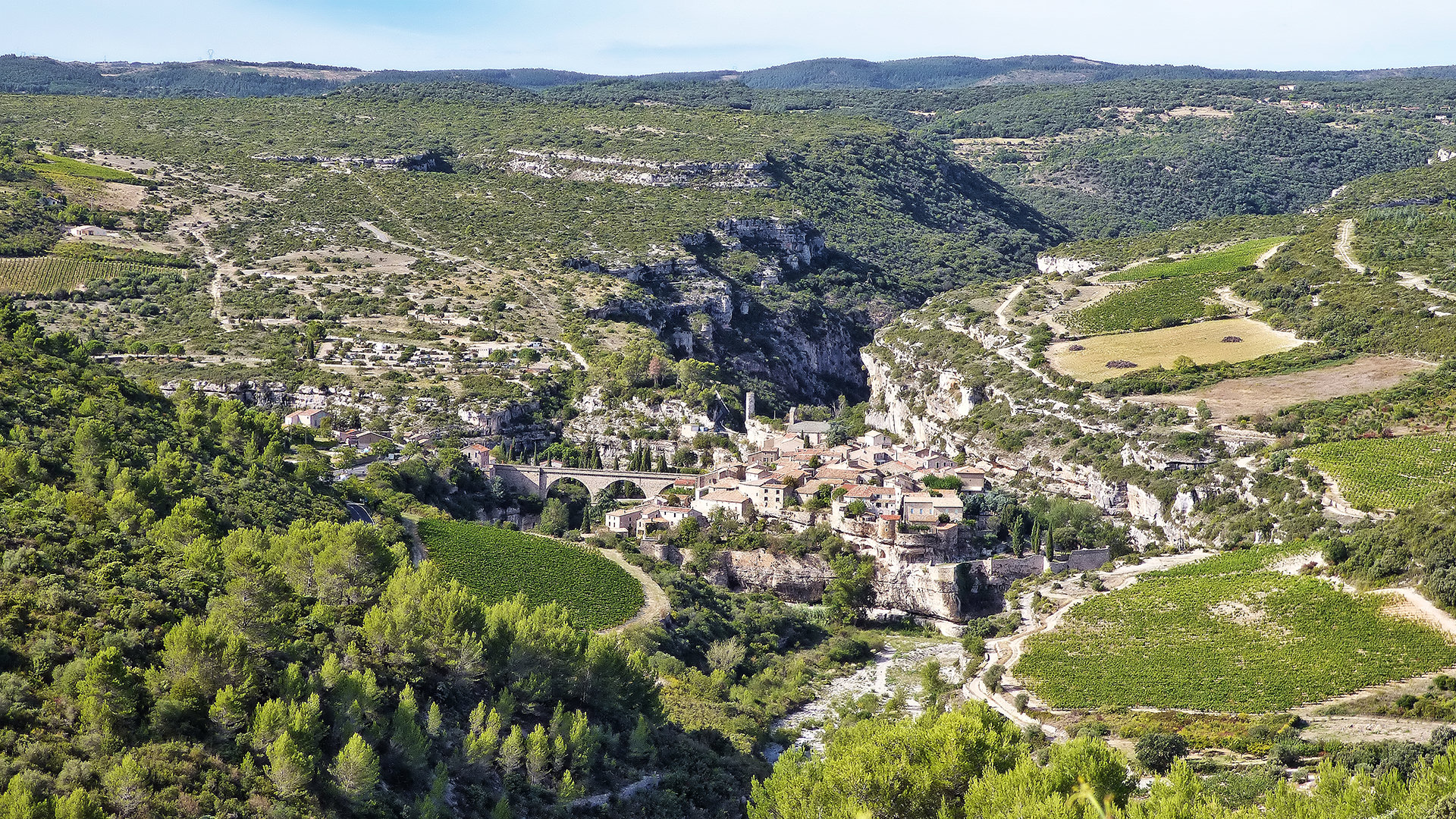 Panorama sur Minerve