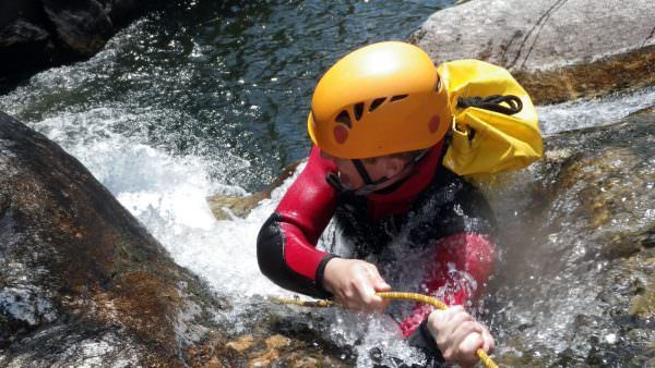 Canyoning dans l'Hérault