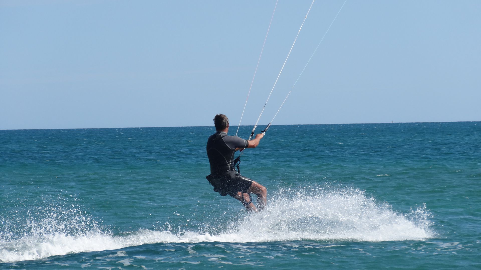 kitesurf plage des Aresquiers