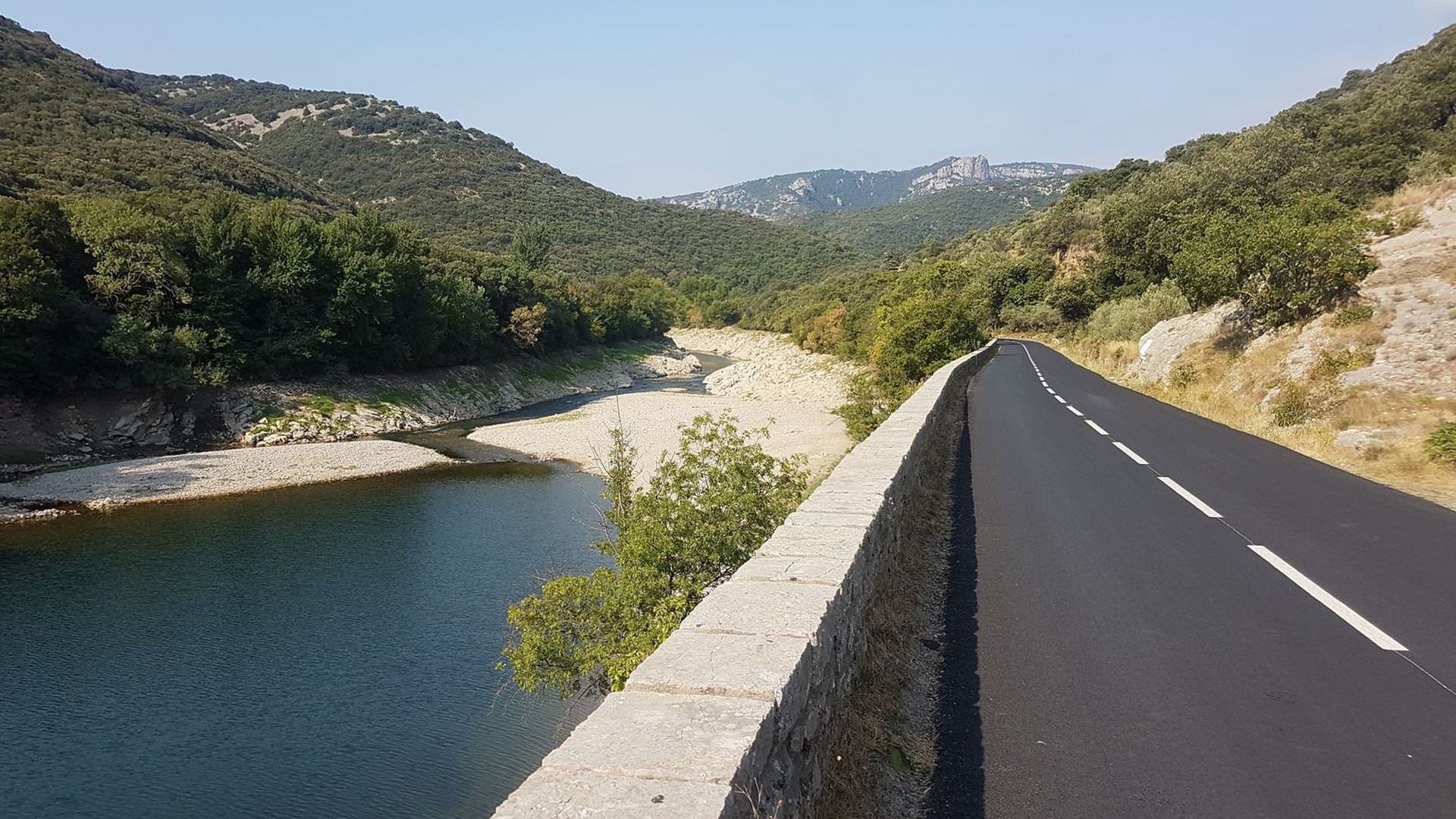 Les gorges de l'Hérault