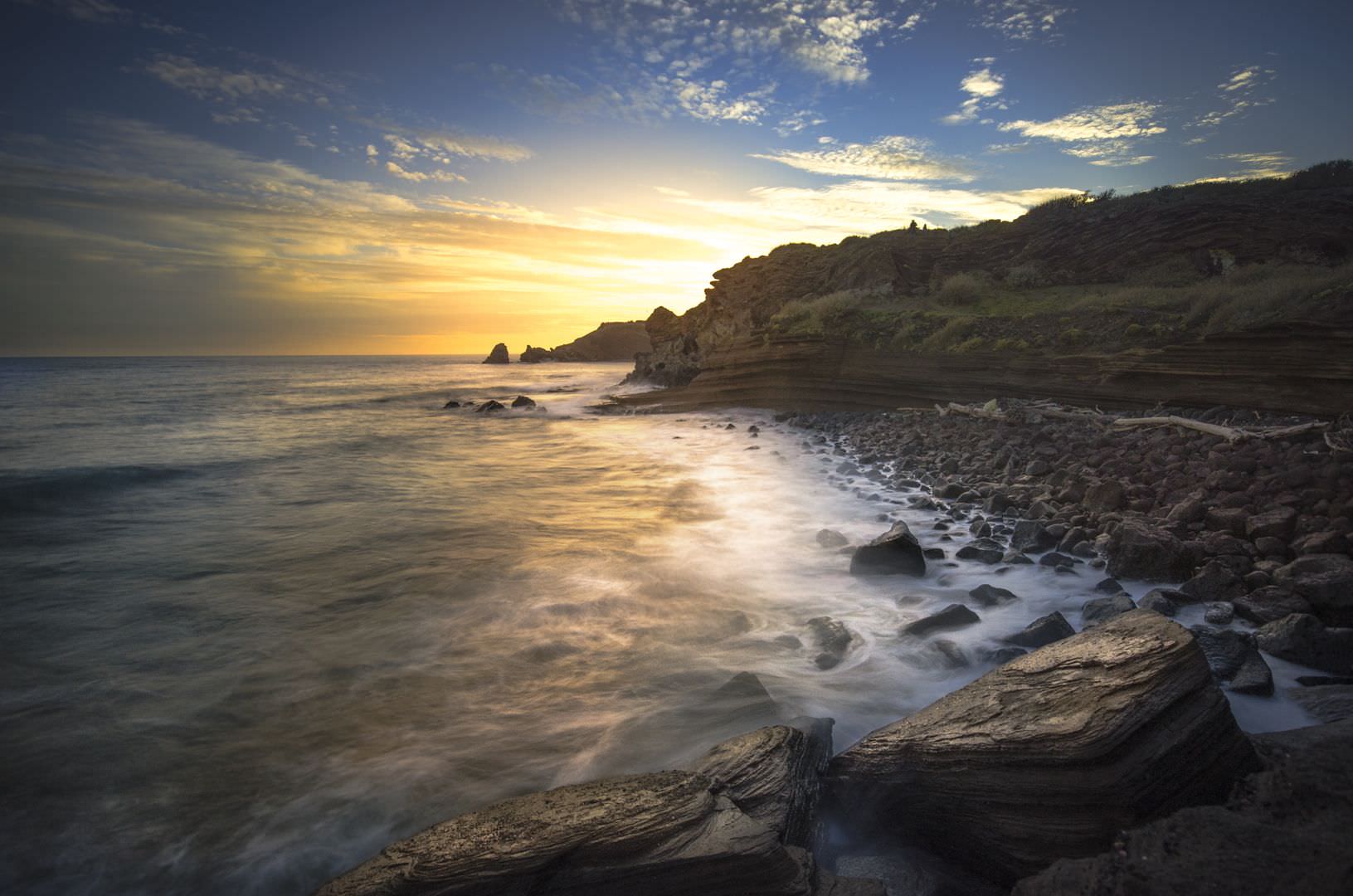 La plage de la Grande Conque au Cap d'Agde