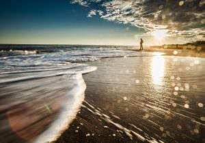 La plage de Sérignan