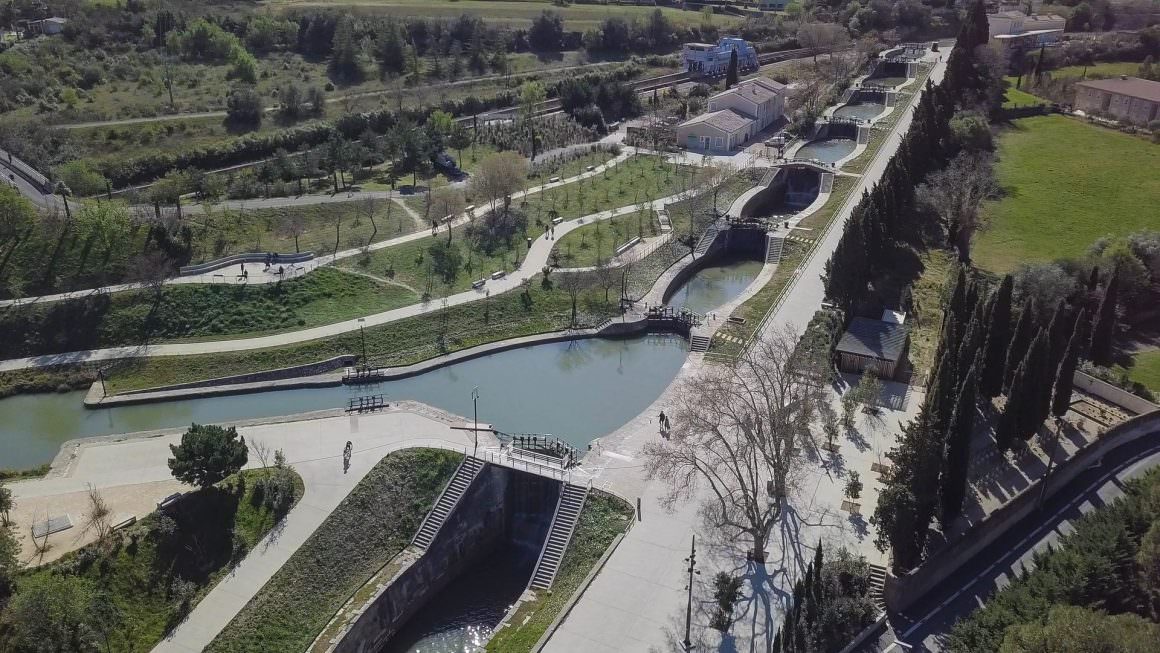 Les écluses de Fonséranes à Béziers