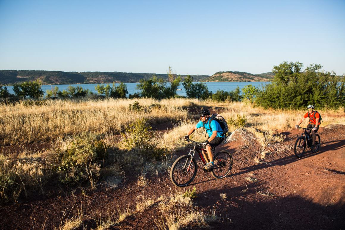 VTT au salagou