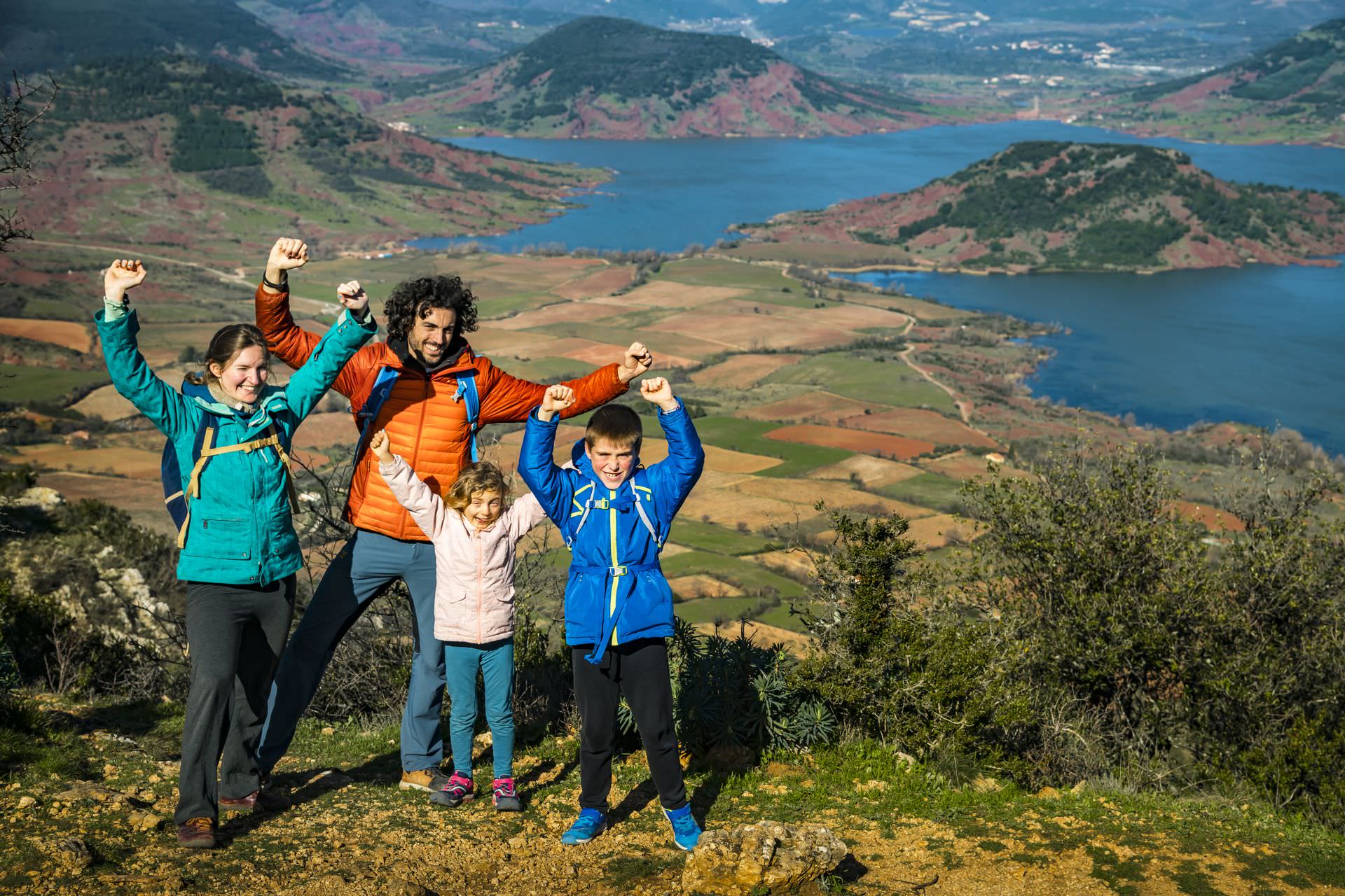 Au Mont Liausson en famille