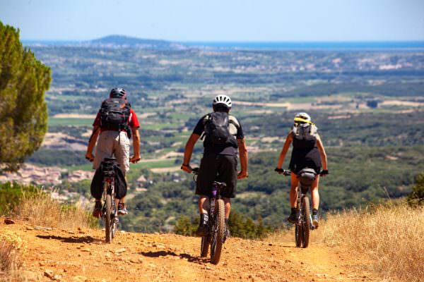 VTT Hérault - vue sur la méditerranée