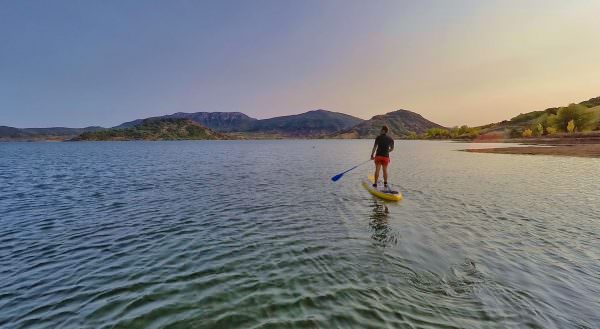 Paddle au Salagou