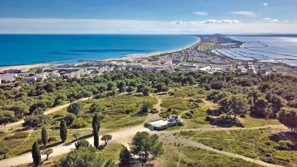 Panorama depuis les Pierres Blanches à Sète