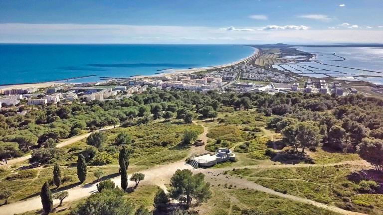 Panorama depuis les Pierres Blanches à Sète