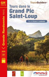 couverture topo GRP® Tours dans le Grand Pic Saint-Loup