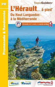 couverture topo guide hérault à pied