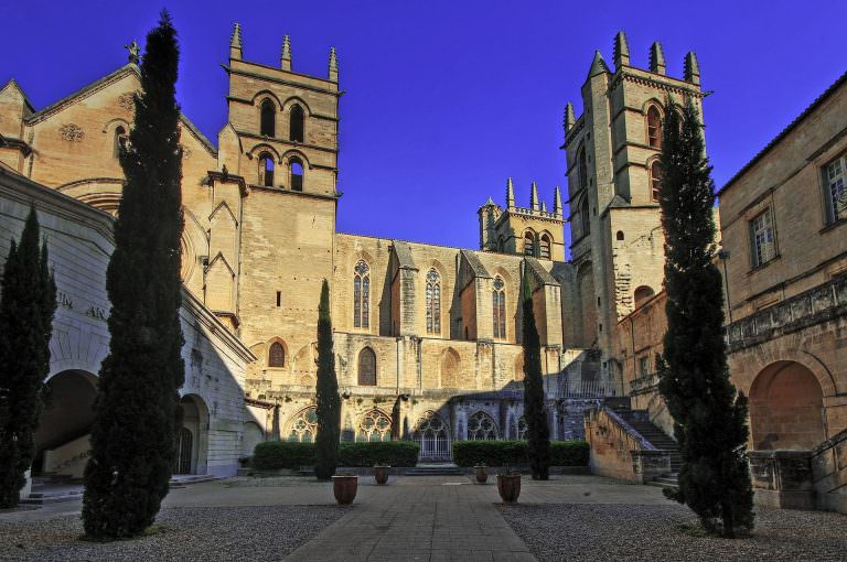 la cathédrale St Pierre à Montpellier