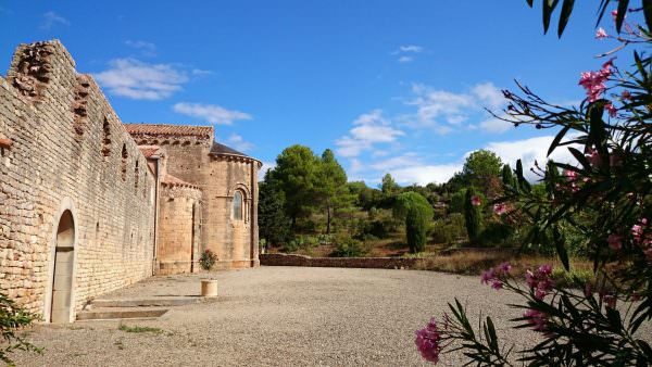 Dans l'abbaye de Fontcaude