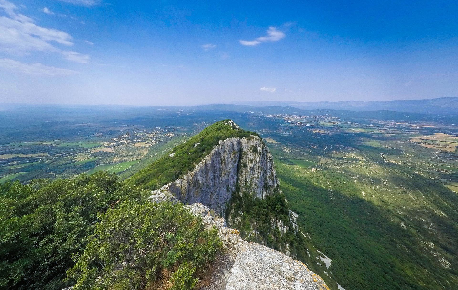 Au sommet du Pic Saint-Loup