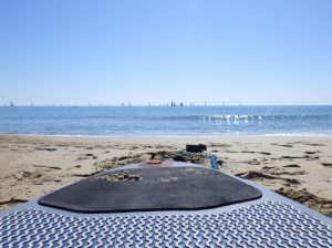 Paddle au Cap d'Agde en mode solo