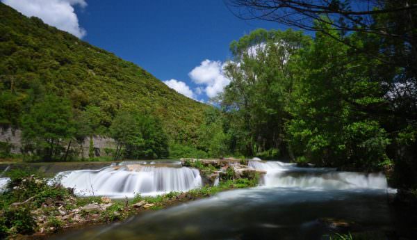 Cascade sur l'Orb