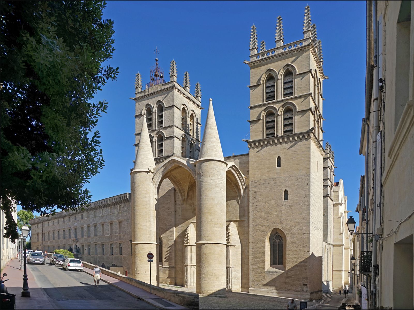 La cathédrale St Pierre à Montpellier