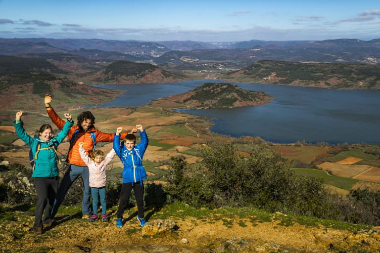 Randonnée en famille sur le Mont Liausson