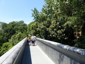 Saint-Guilhem, passerelle des Anges