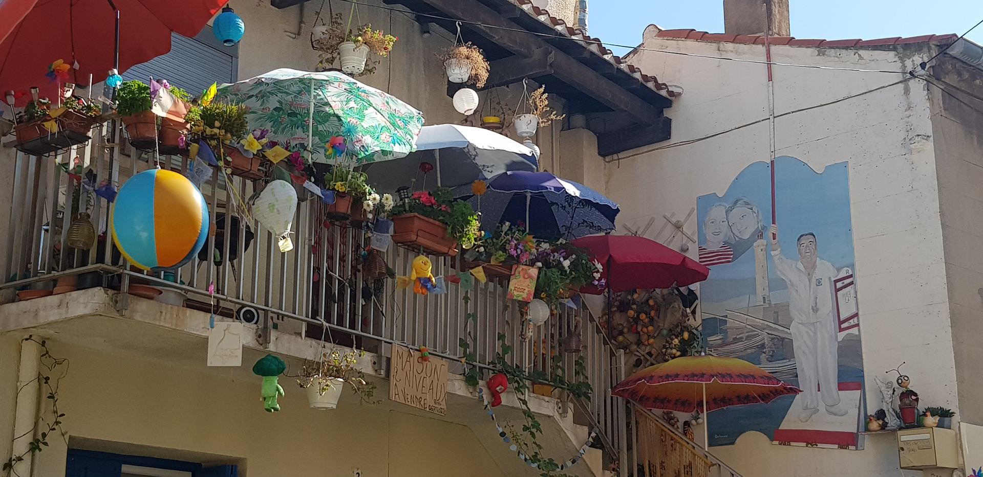 Quartier Haut à Sète