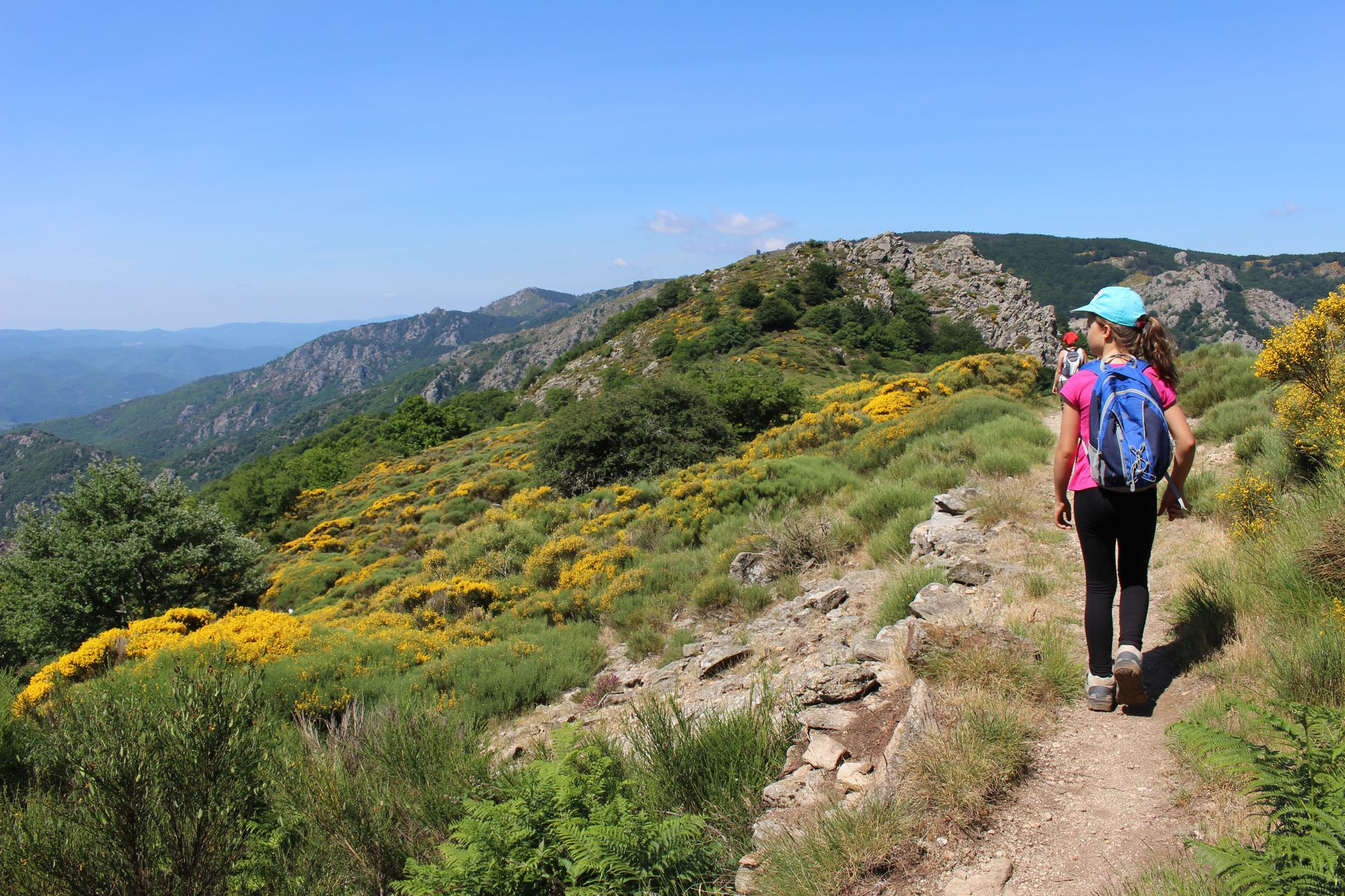 Randonnée en Haut-Languedoc en famille