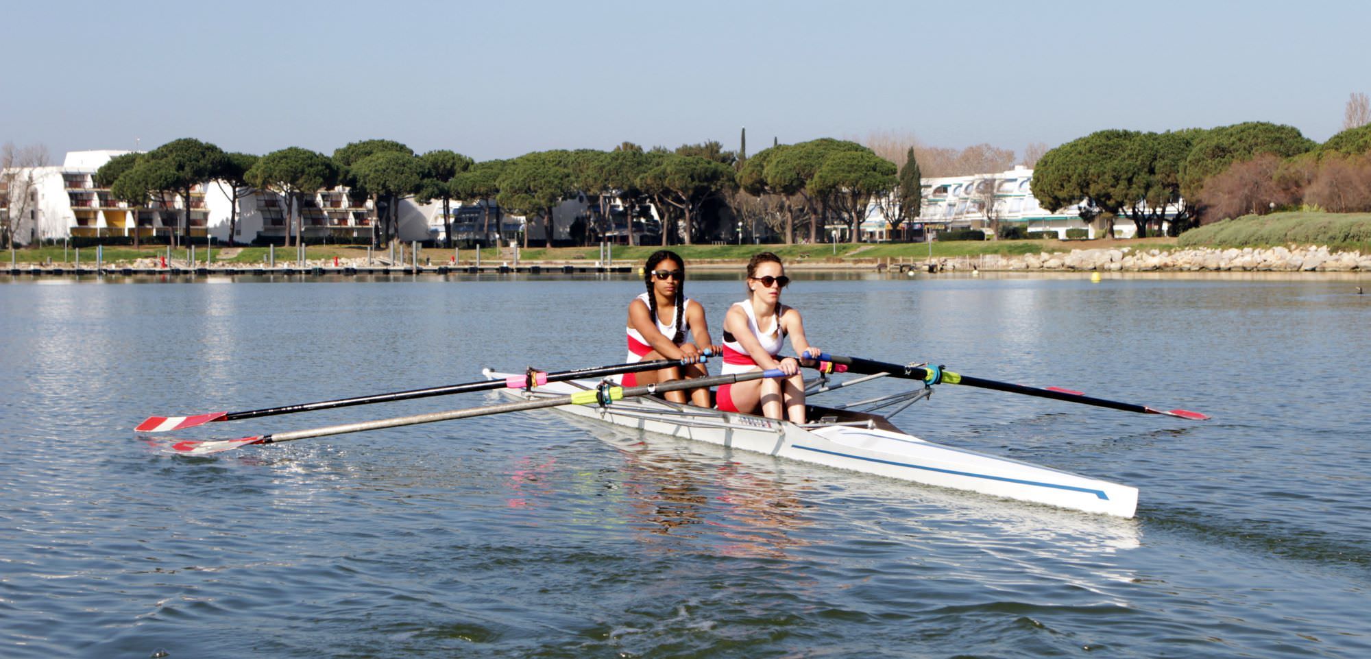 Aviron à La Grande Motte