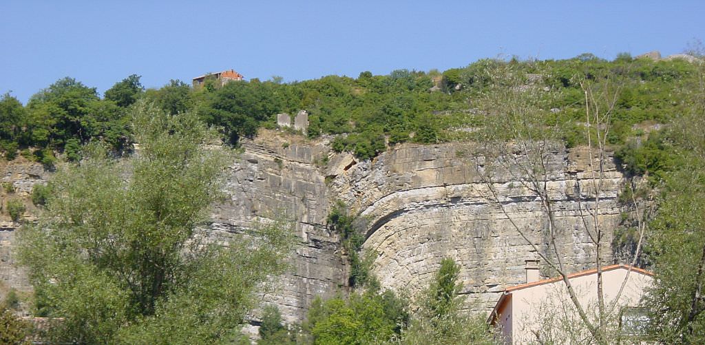 Faille des Causses depuis Bedarieux