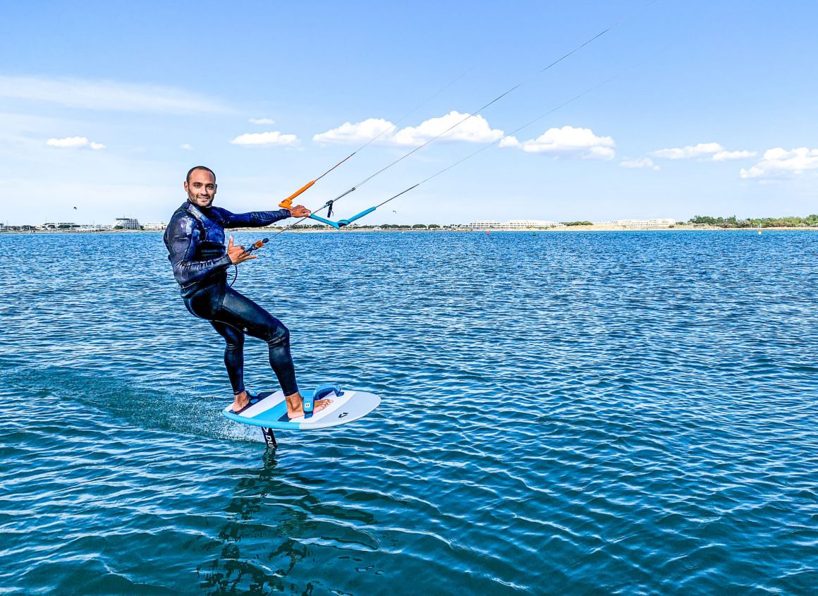 Seb Garat Kitesurfeur pro Ride Academy