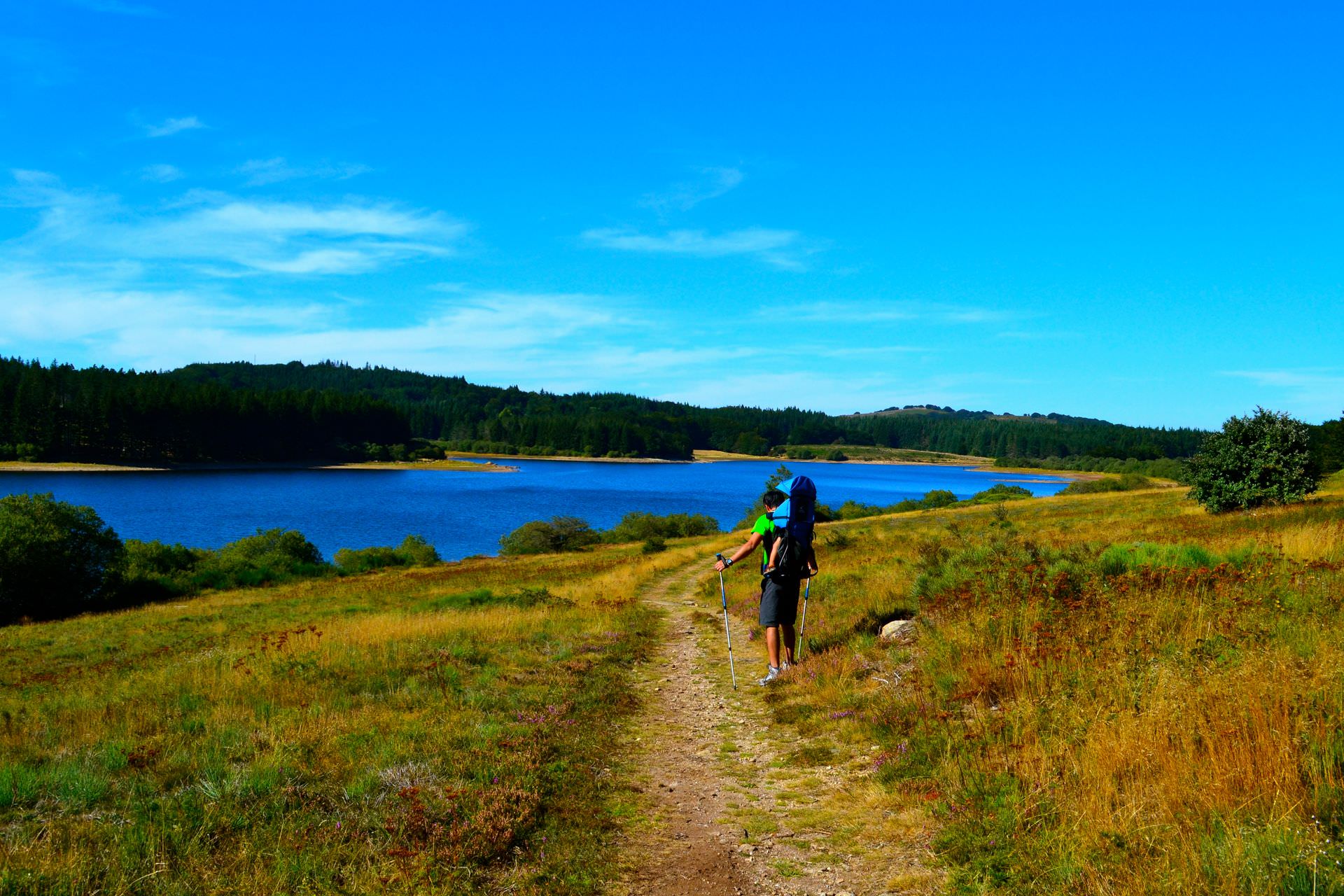 Randonnée en famille autour du lac de Vésoles