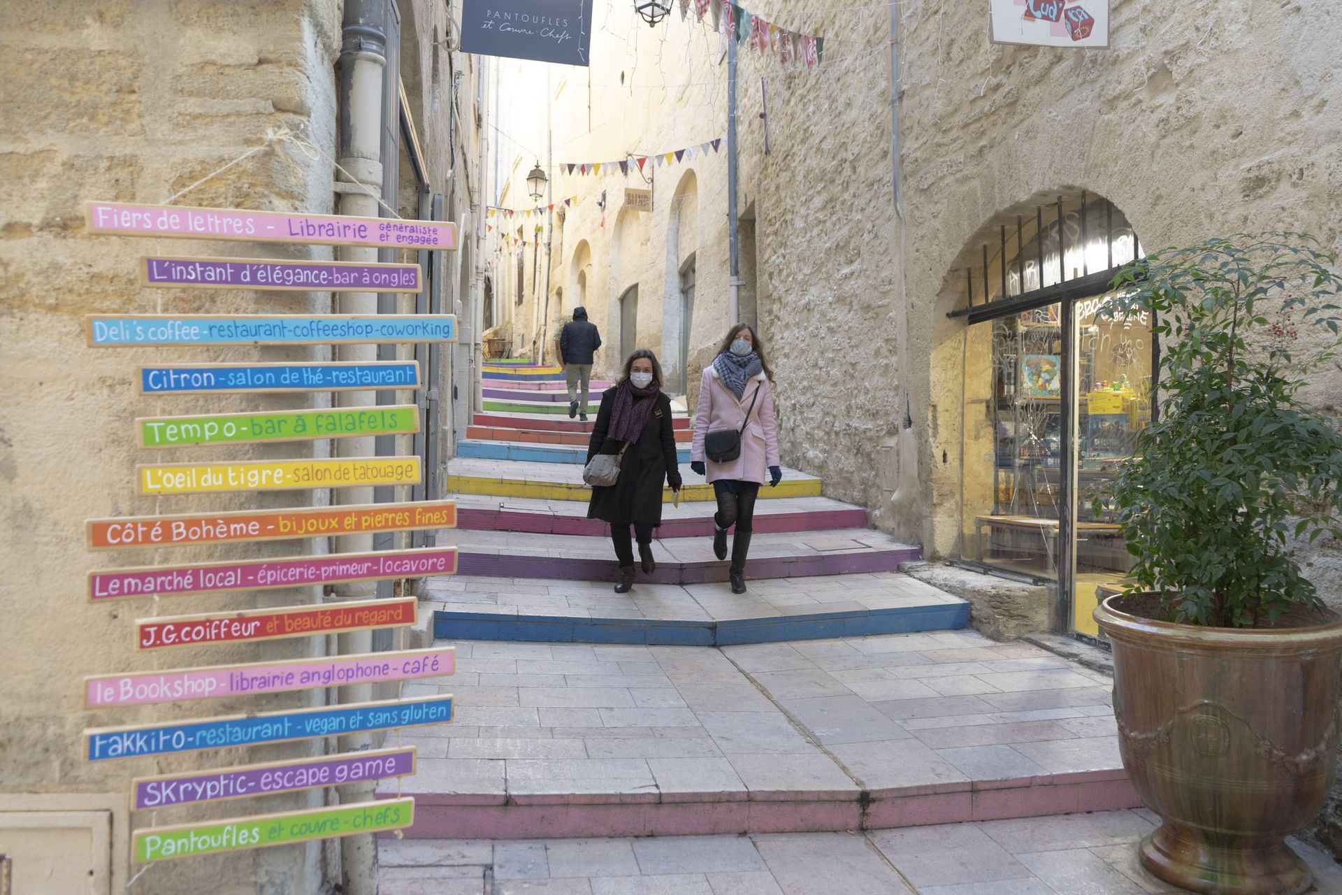 Balade et shopping dans les ruelles de l'Ecusson © Montpellier3m