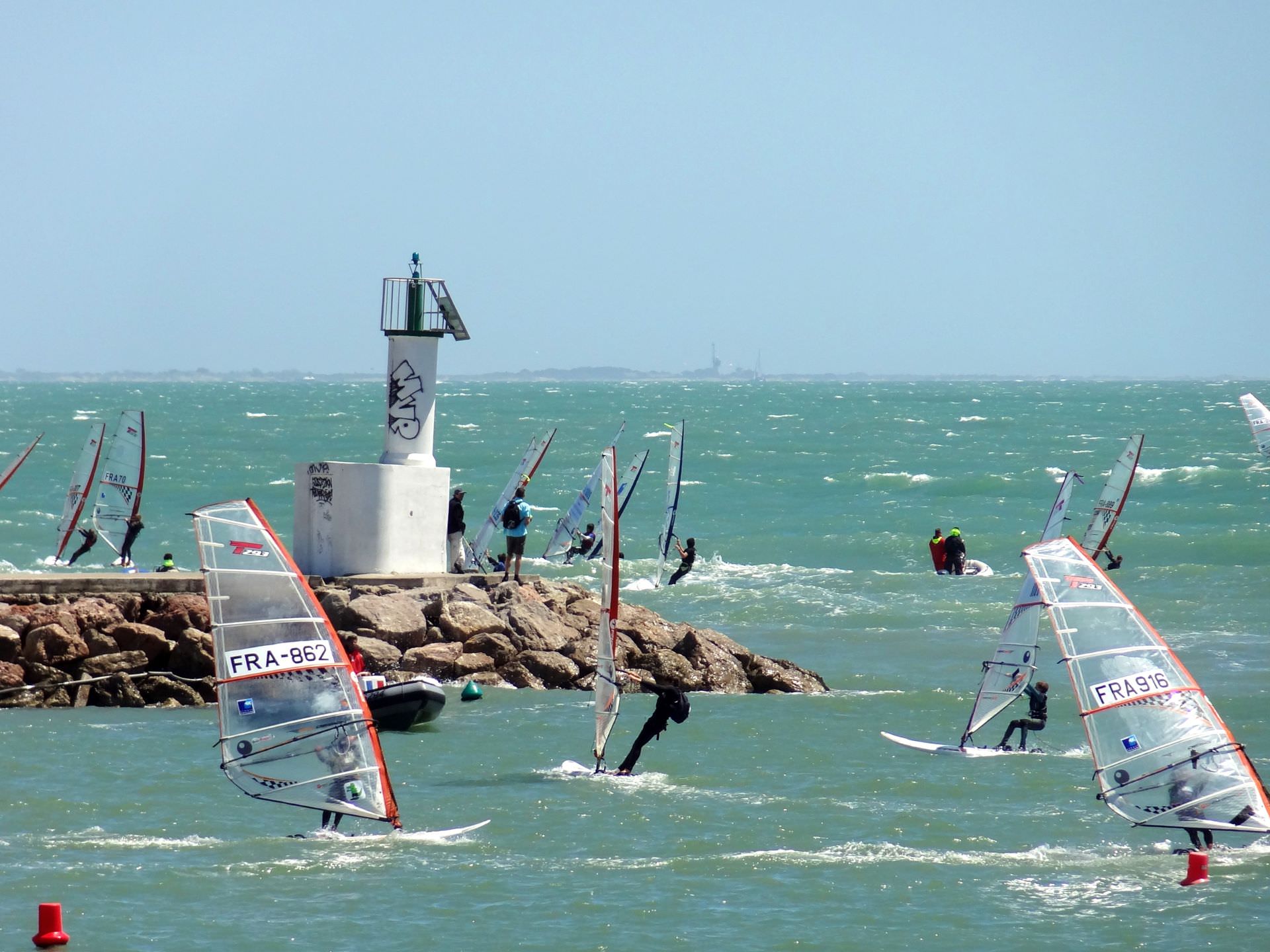 Planche à voile à Carnon