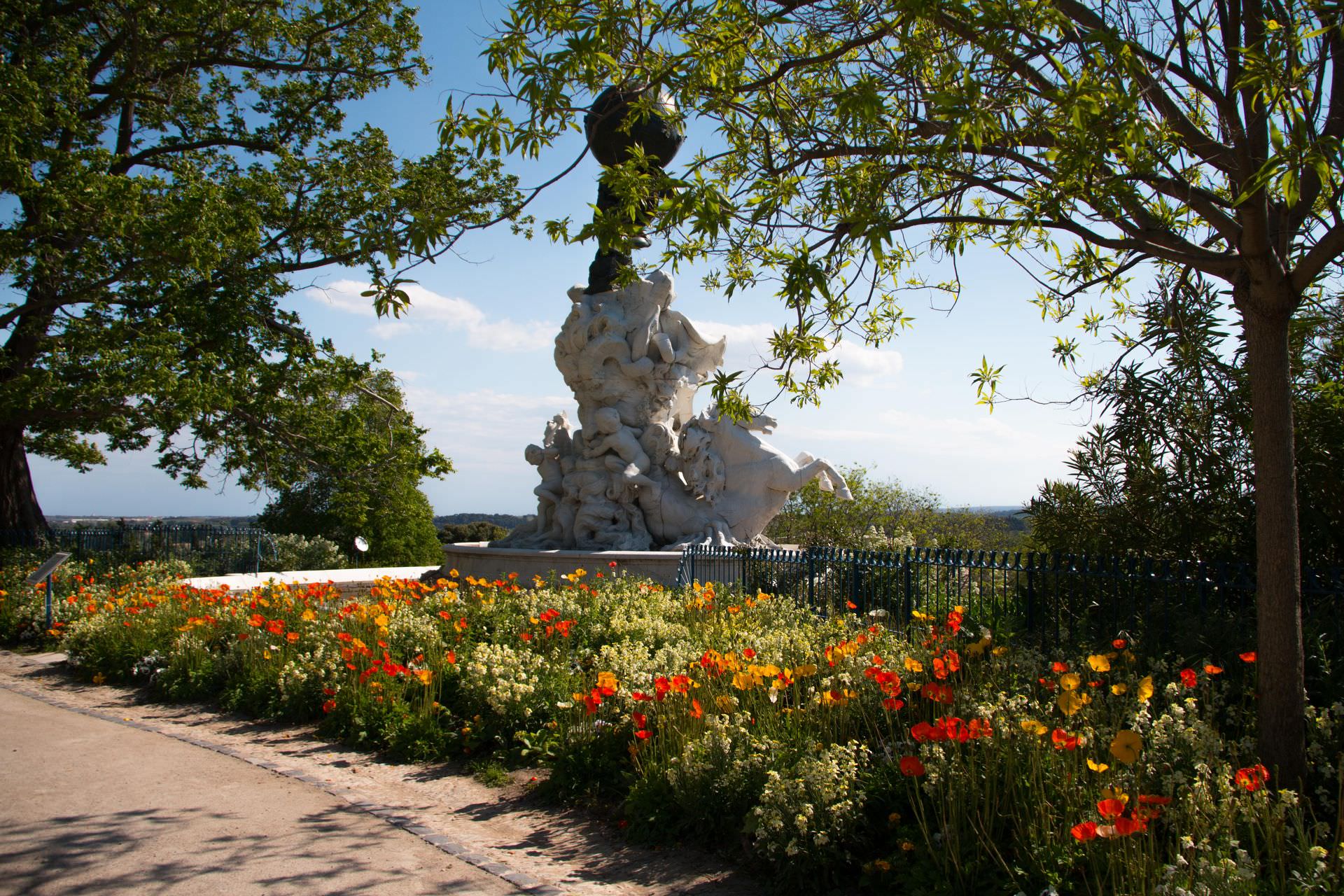 Jardin du Plateau des Poètes à Béziers