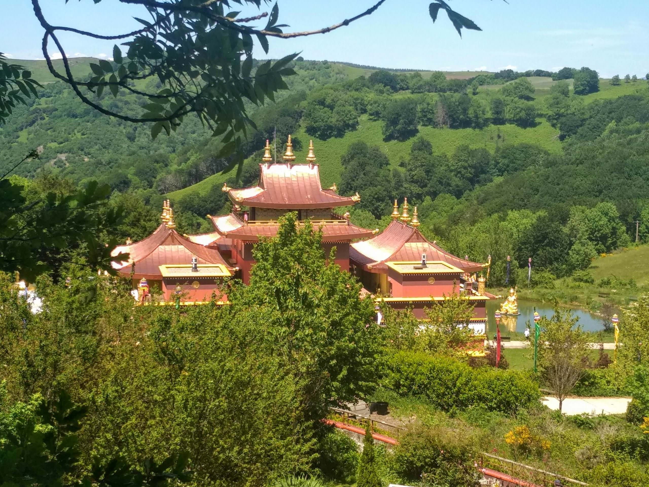 Randonnée temple Lerab Ling