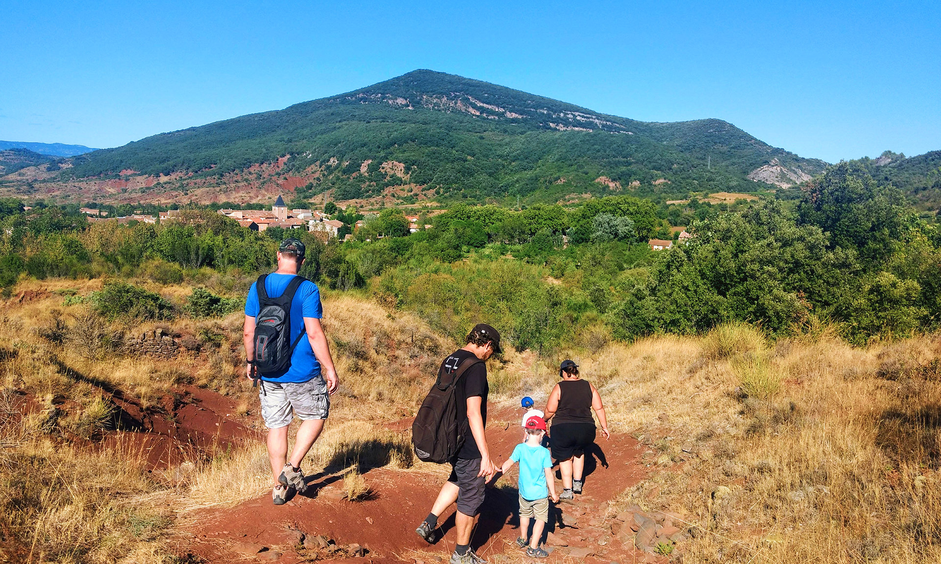 Randonnée des Béals en famille proche du lac du Salagou