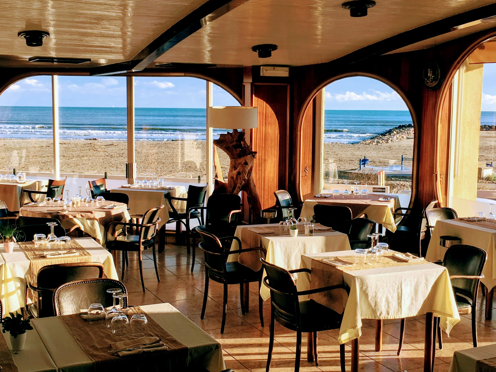Restaurant Le Galion avec vue sur la mer à Palavas