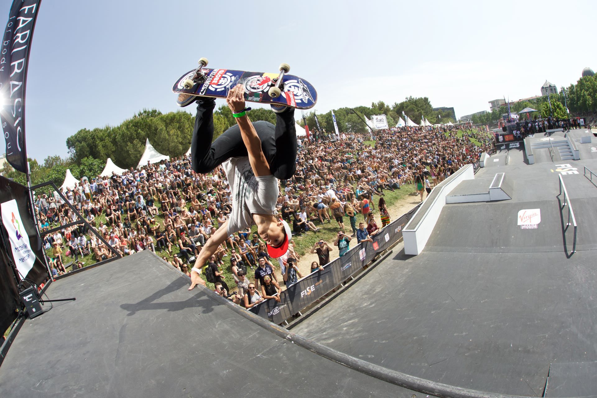 Skateboard au FISE © Cedric Derodot