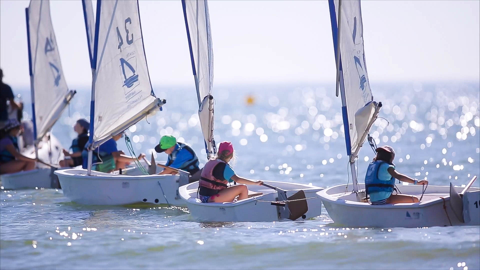 Optimist à Palavas Enfants