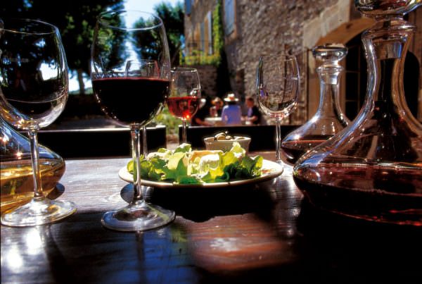 Terrasse en Minervois St Chinian Faugères et Haut Languedoc