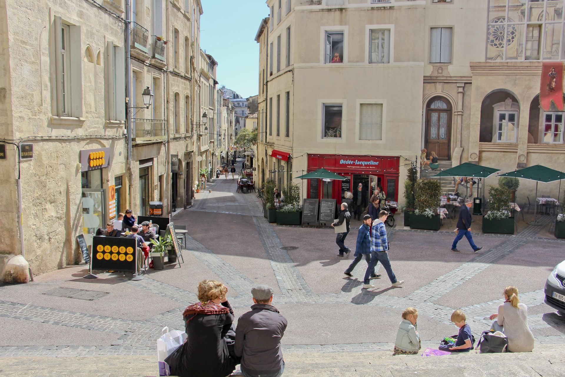 Quartier Saint-Roch à Montpellier