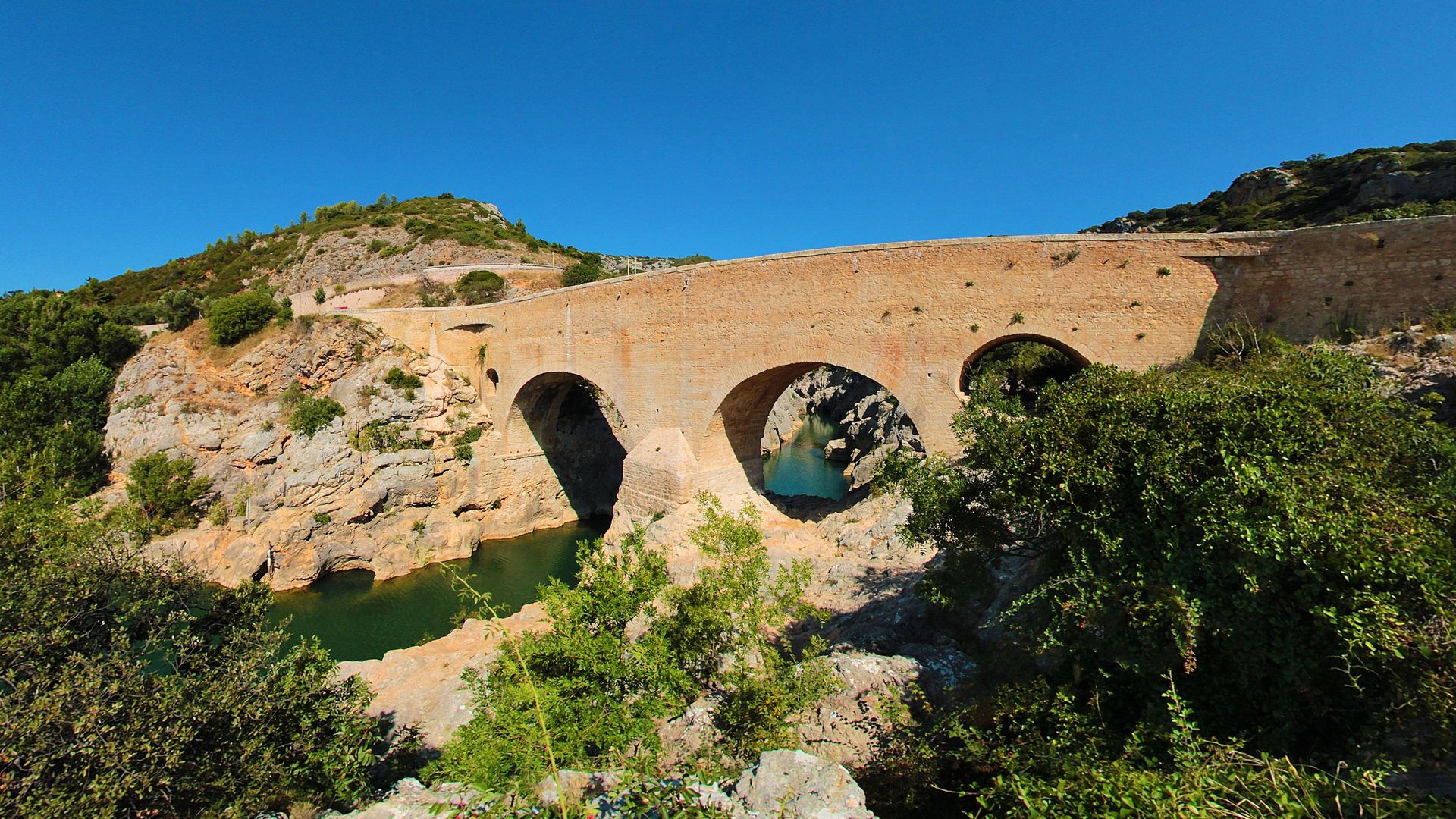 Le Pont du Diable sur l'Hérault