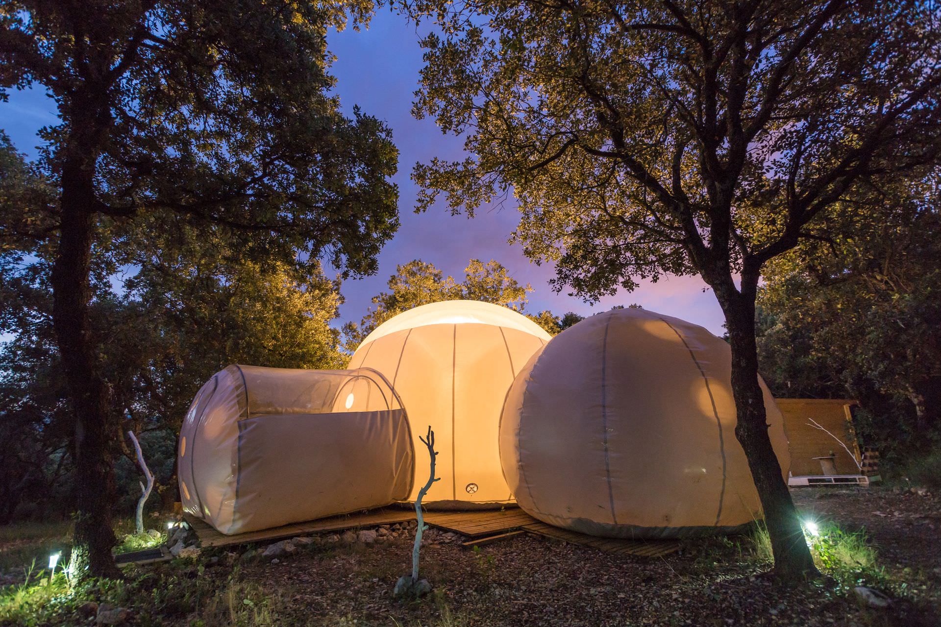 Séjour Camping Dôme Maison Bulle Hôtel Pour L'Éco-Tourisme Loisirs