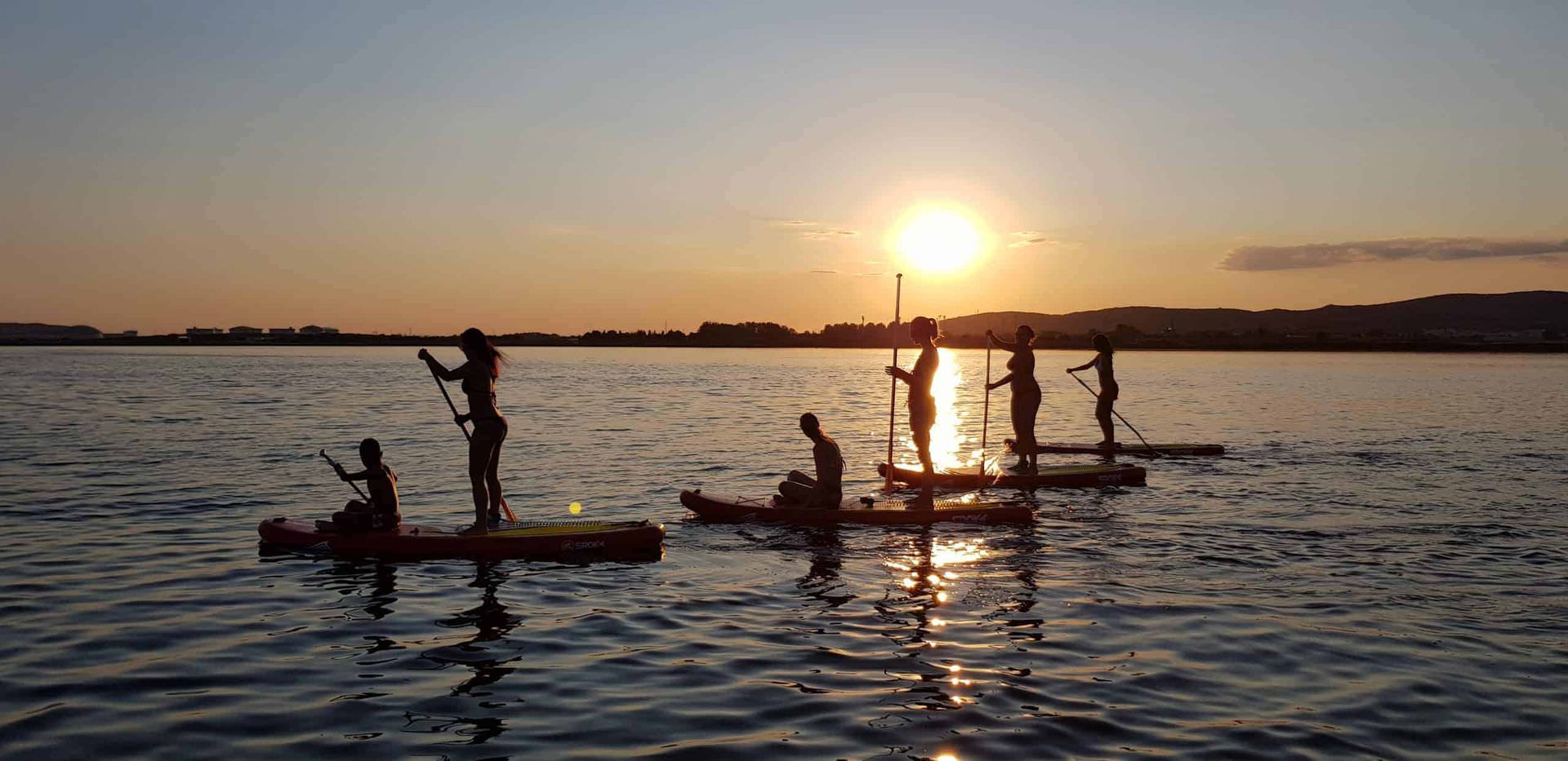 Balade paddle afterwork dégustation de muscat avec Tikicenter