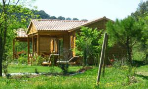 Cabane au camping Domaine d'Anglas