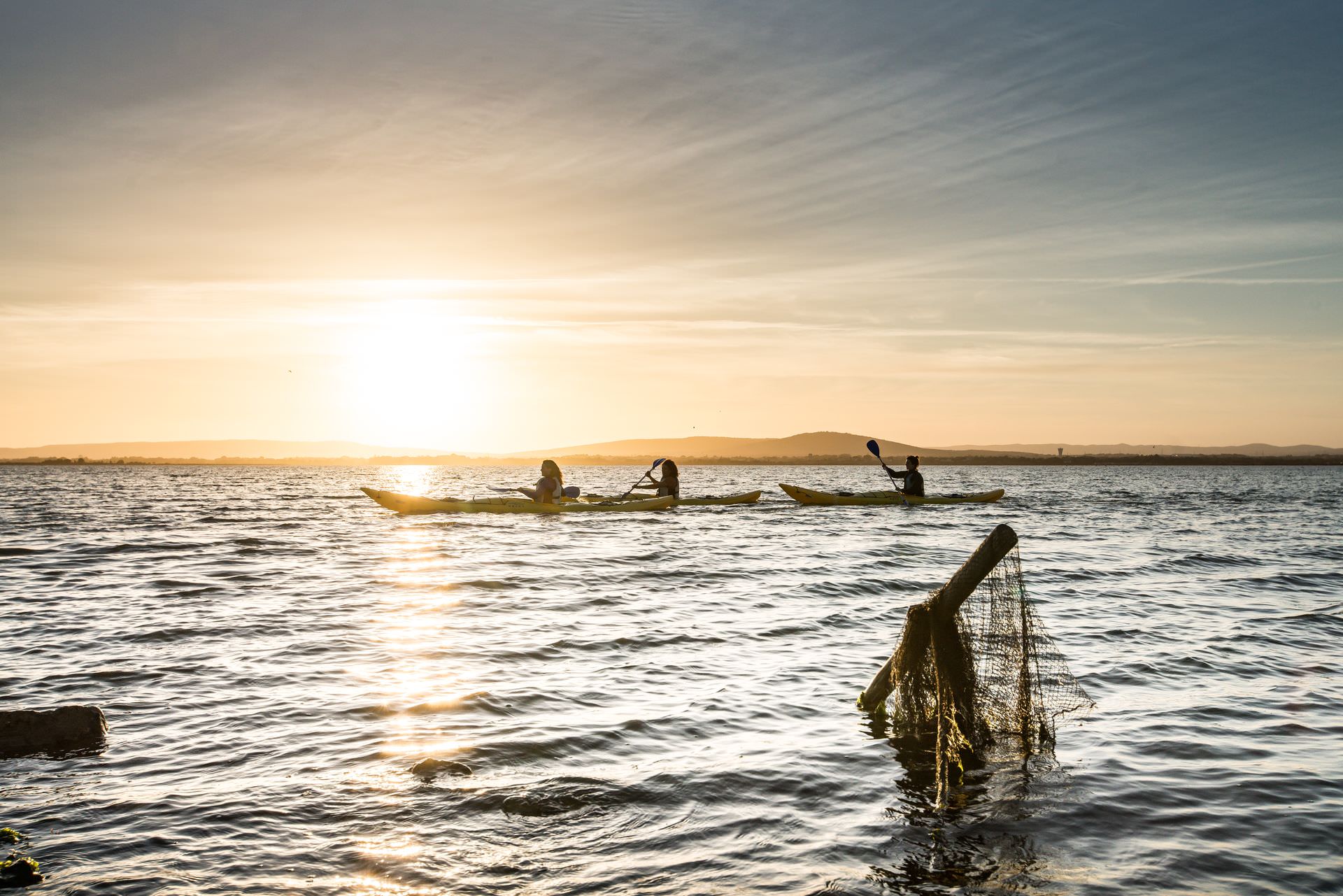 Kayak sur les canaux de Palavas les Flots