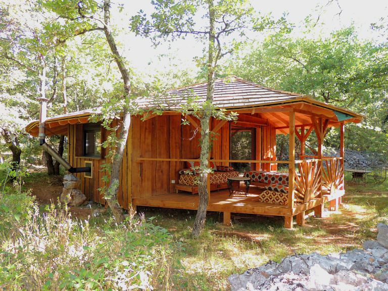 Cabane fleur du désert à Souleyourt