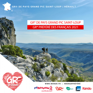 GR® de Pays Grand Pic St-Loup - le GR® préféré des Français 2021