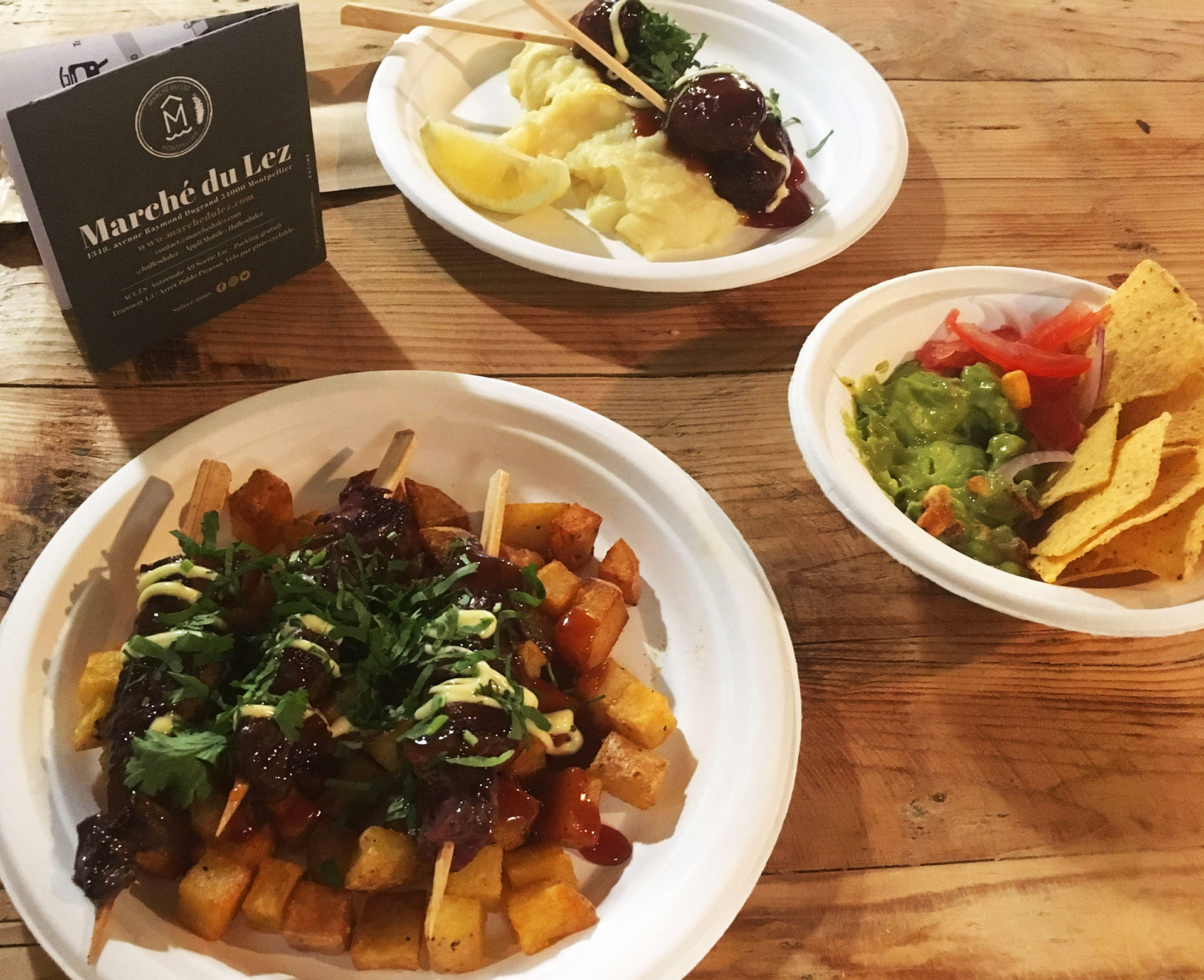 Plat au Restaurant La Manita aux Halles du Lez à Montpellier