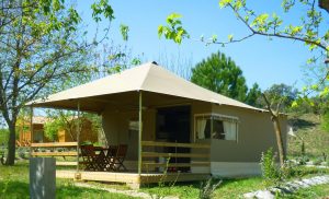 Lodge au Camping Domaine d'Anglas
