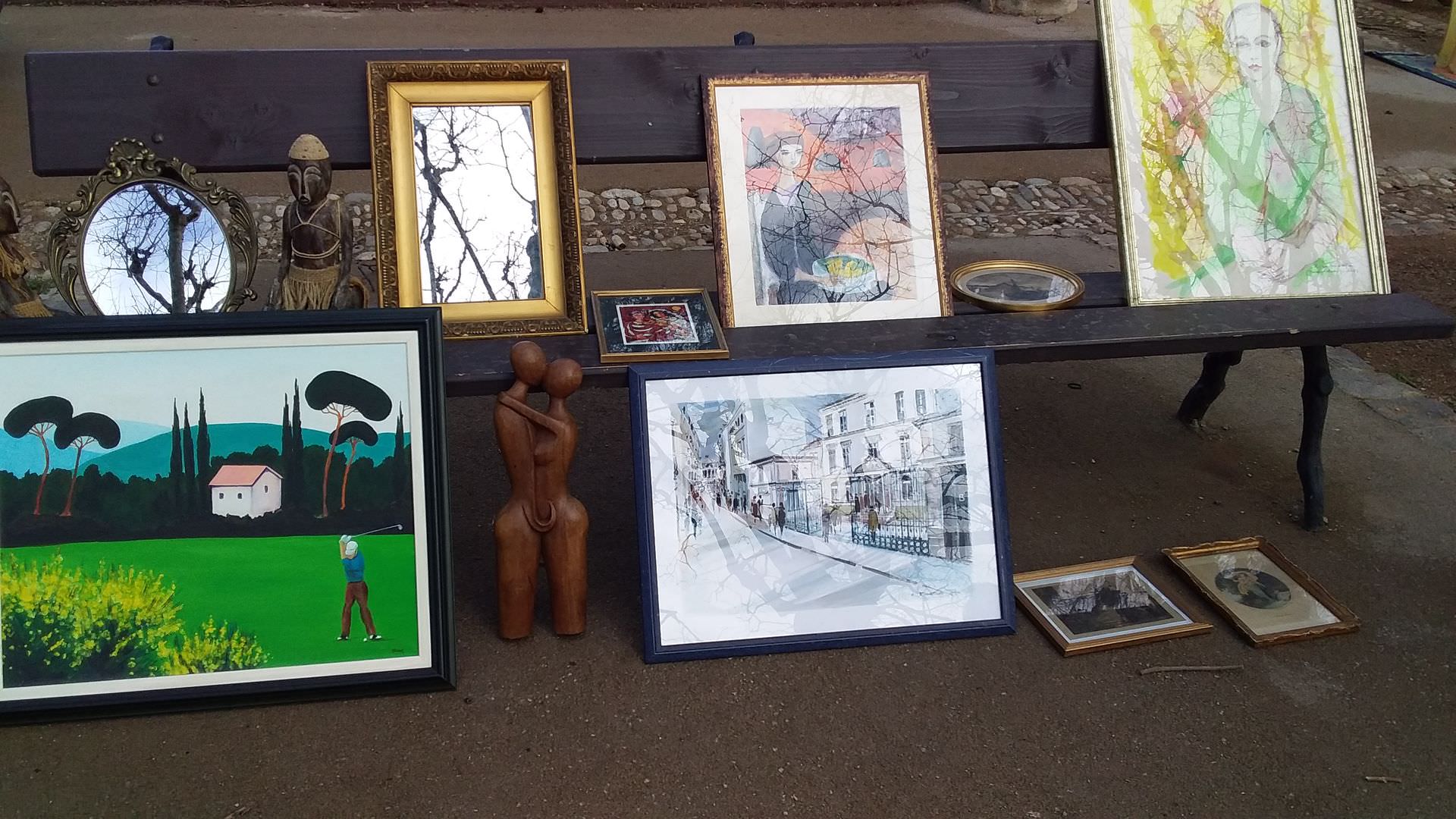 Les Dimanches du Peyrou - Le marché des brocanteurs et antiquaires de Montpellier