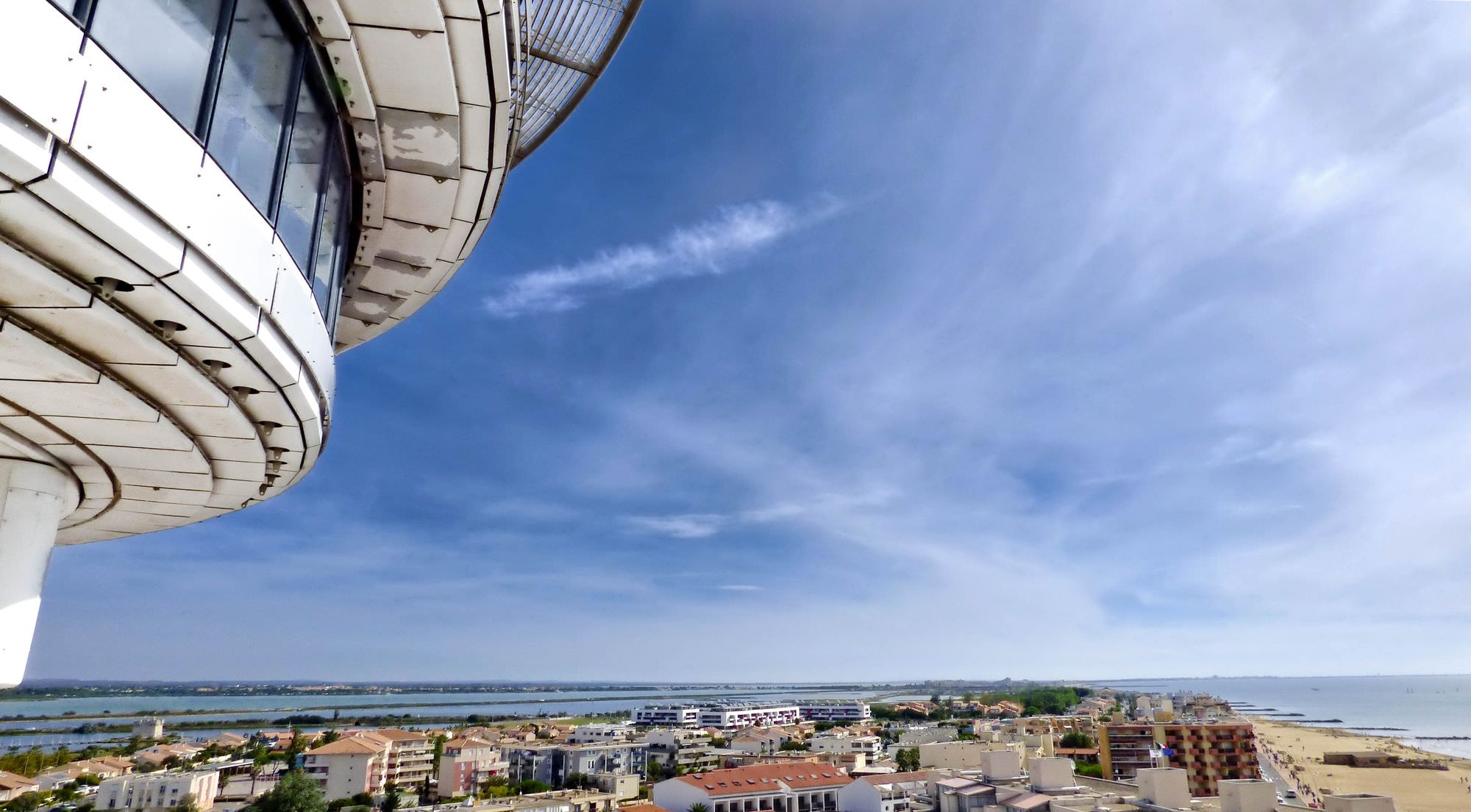 Vue du Phare de la Méditerranée à Palavas les Flots